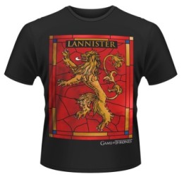 Game of Thrones - T-shirt maison Lannister  - CINÉMA & SÉRIES TV