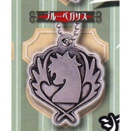 Fairy Tail - Porte Clé metal Charm Guilde Blue Pegasus   - Porte-clés/Strap