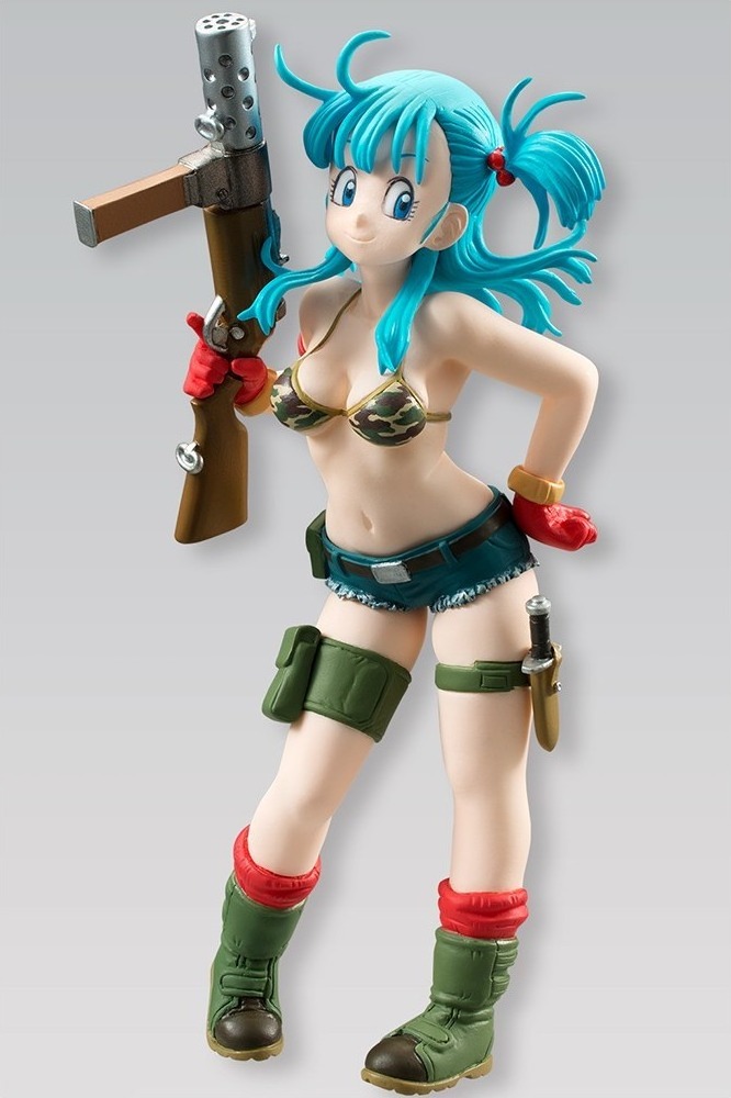 Dragon Ball Z - Figurine Bulma - Bandai Shokugan  - Figurines DBZ