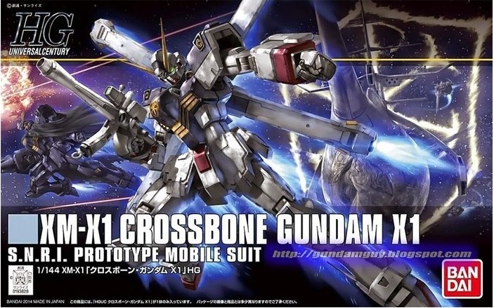Gundam - Gundam XM-X1 Crossbone Gundam X1  -  GUNDAM