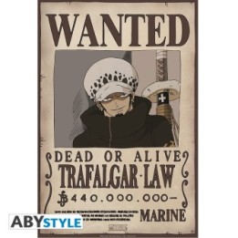 One Piece - Affiche Wanted de Trafalgar Law  - Posters & Affiches