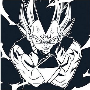Dragon Ball Z - T-shirt Vegeta  -  DRAGON BALL Z