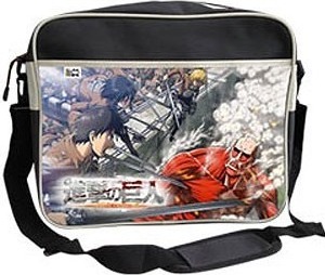Attack on Titan - Sac coursier Crew Attack  - L'ATTAQUE DES TITANS