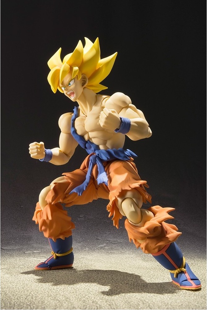 Dragon Ball Z - Figurine S.H Figuarts Sangoku Super Saiyan - War Awake Ver  -  DRAGON BALL Z