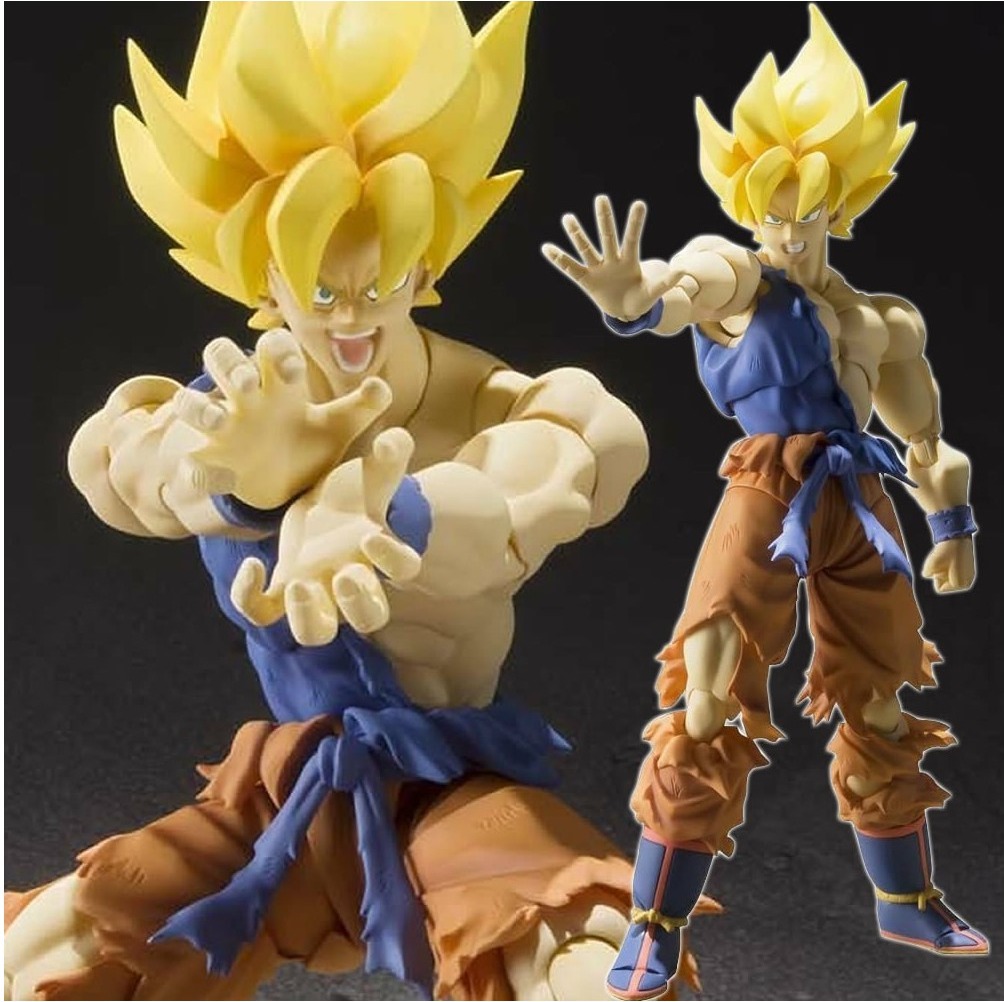 Dragon Ball Z - Figurine S.H Figuarts Sangoku Super Saiyan - War Awake Ver  -  DRAGON BALL Z