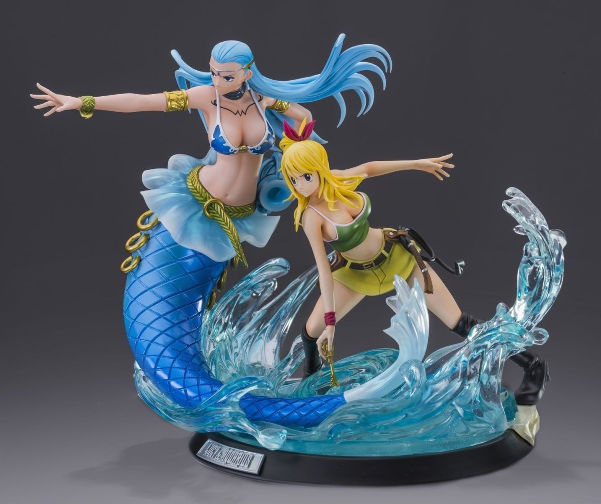 Fairy Tail - Figurine Lucy & Aquarius - HQF Tsume  - Figurines