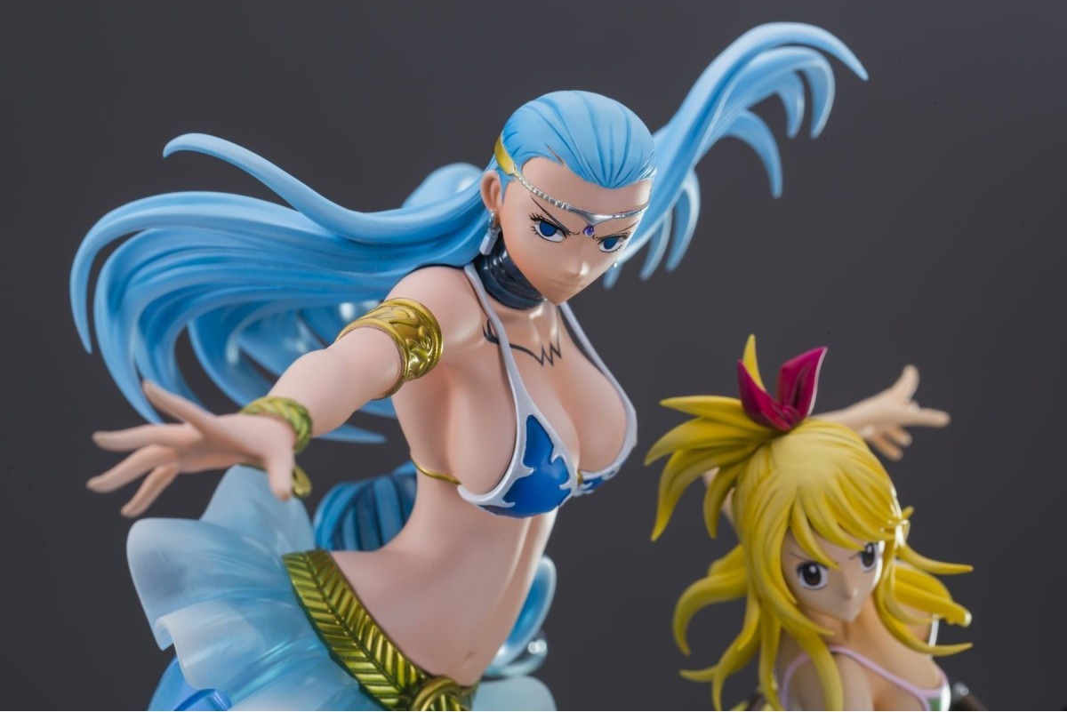 Fairy Tail - Figurine Lucy & Aquarius - HQF Tsume  - Figurines