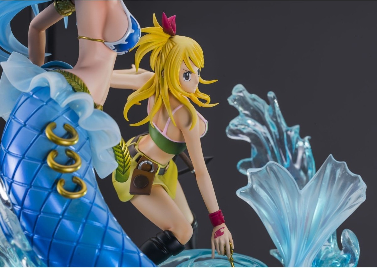 Fairy Tail - Figurine Lucy & Aquarius - HQF Tsume  - Figurines