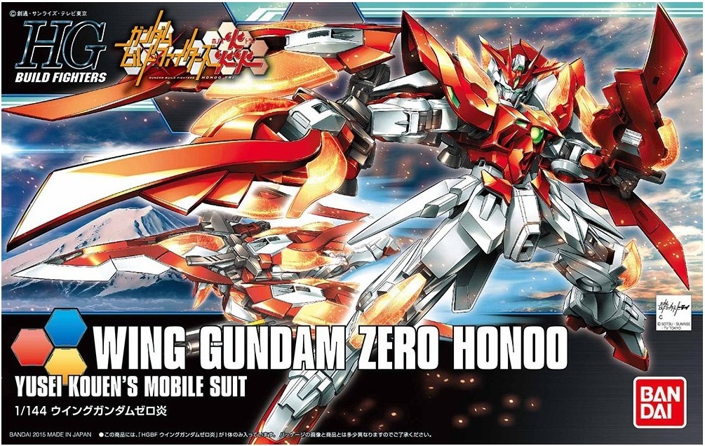 Gundam - Wing Gundam Zero Honoo HG  -  GUNDAM