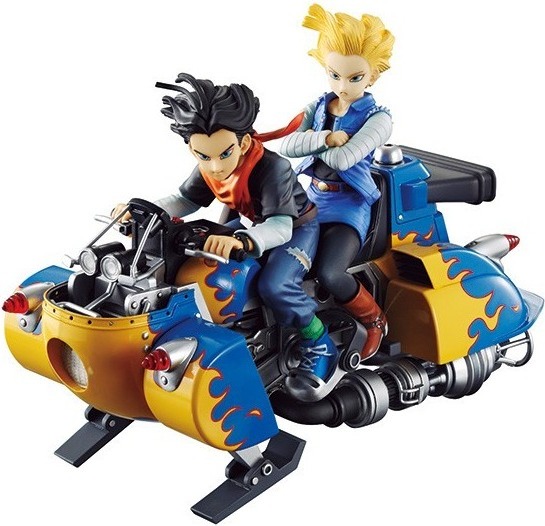 Dragon Ball Z - Figurine Desktop Real McCoy Android No.17 et No.18  -  DRAGON BALL Z