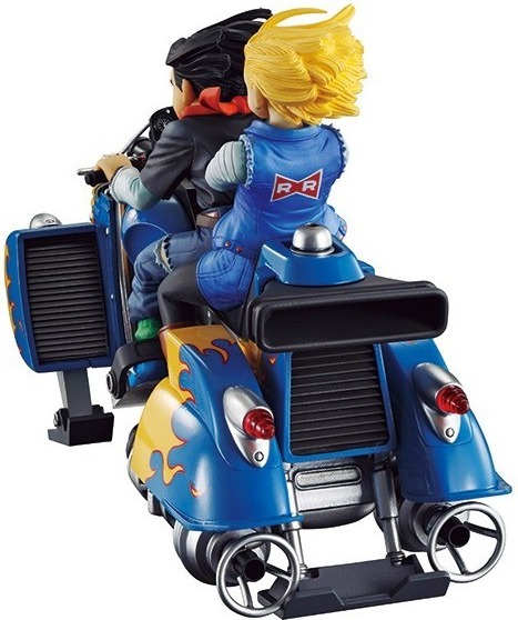 Dragon Ball Z - Figurine Desktop Real McCoy Android No.17 et No.18  -  DRAGON BALL Z