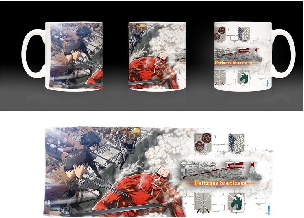 L'Attaque des Titans - Mug Attack Blason  - L'ATTAQUE DES TITANS
