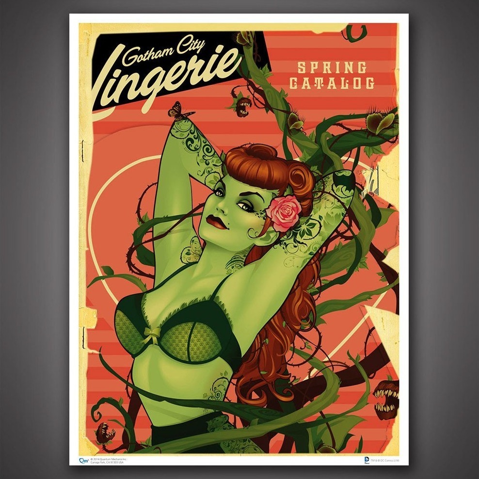 lithographie Poison Ivy  - PRODUITS DERIVÉS