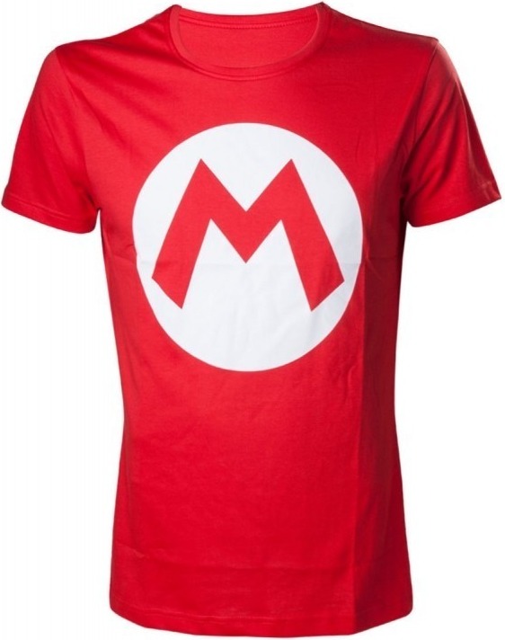 T-shirt Mario Logo  - Mario Hors Stock