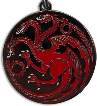 Porte-clés Targaryen  - PRODUITS DÉRIVÉS