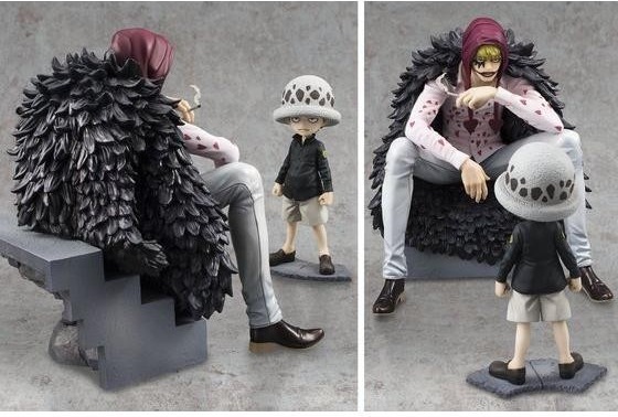 Figurine P.O.P. Corazon et Law - Re-run  -  ONE PIECE