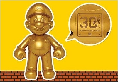 Figurine Super Mario Gold  -  Les Figurines