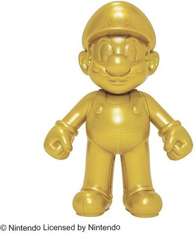 Figurine Super Mario Gold  -  Les Figurines