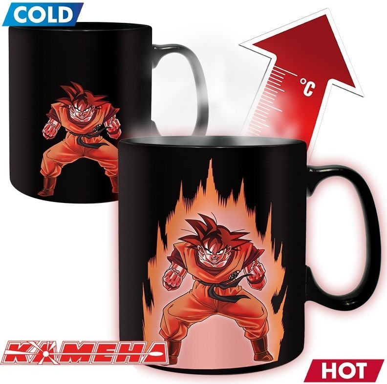 Dragon Ball Z - Mug Thermo-réactif Sangoku  - Goodies DBZ