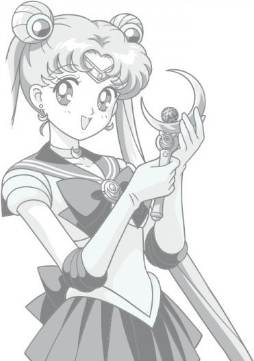 T-shirt Bunny et Sceptre Lunaire  - SAILOR MOON