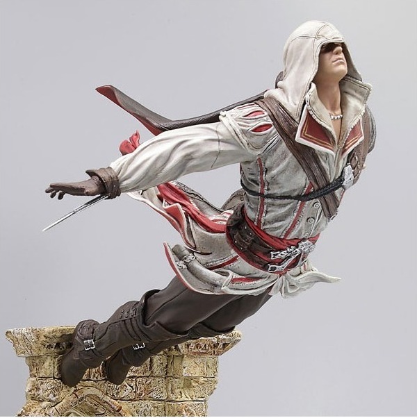 Figurine Assassin's Creed - Ezio Leap of Faith  - Figurines jeux-vidéo