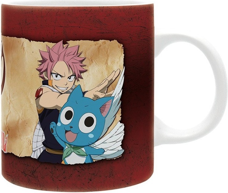 Mug Fairy Tail - Natsu Lucy et Happy  - Goodies