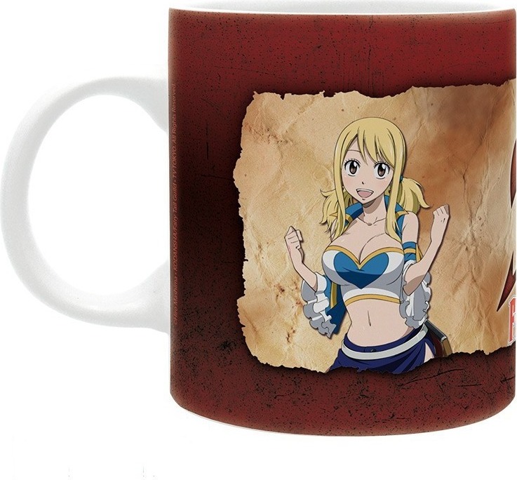 Mug Fairy Tail - Natsu Lucy et Happy  - Goodies