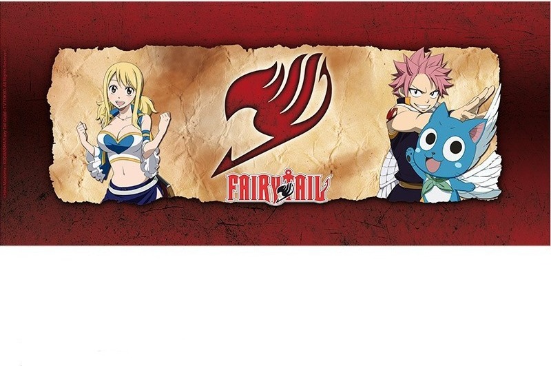 Mug Fairy Tail - Natsu Lucy et Happy  - Goodies