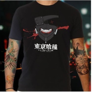 T-shirt Kaneki Mask  -  T-SHIRTS & VETEMENTS