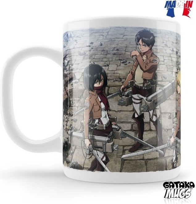 L'Attaque des Titans - Mug Trio AOT  - L'ATTAQUE DES TITANS
