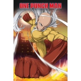 Poster One Punch Man Saitama  - POSTERS & AFFICHES