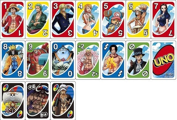 Jeu de Uno One Piece  -  ONE PIECE