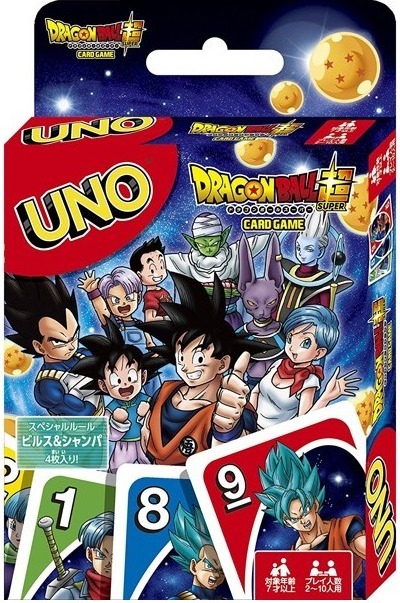 Jeu de Uno Dragon Ball Super  -  DRAGON BALL Z