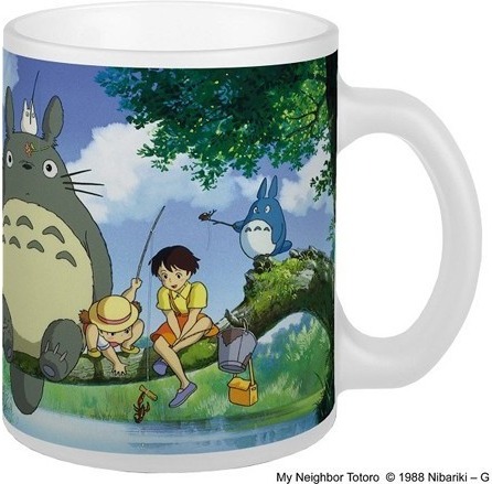 Mug Totoro à la Pêche  -  TOTORO - GHIBLI