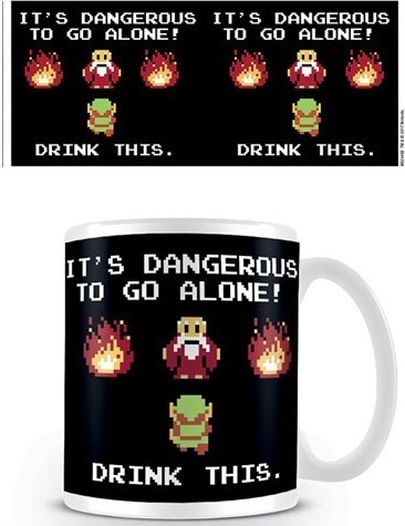 Mug Legend of Zelda Drink This  - ZELDA