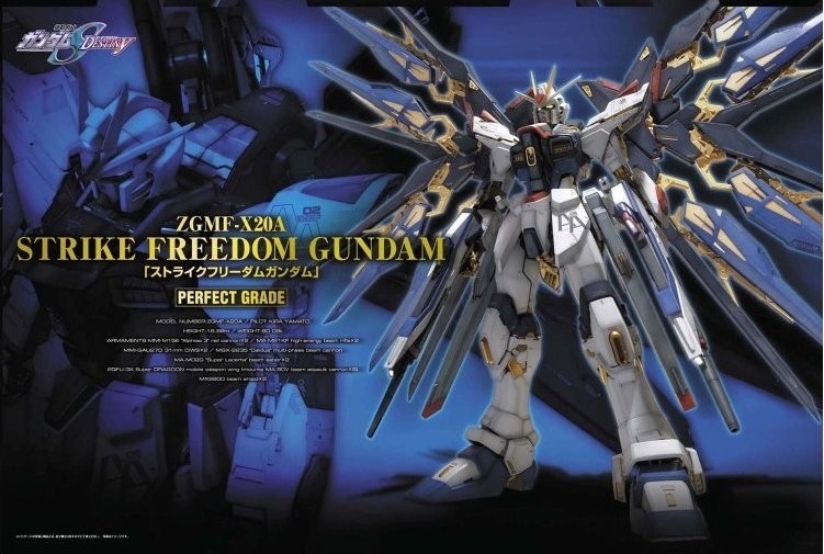 Strike Freedom Gundam PG  -  GUNDAM