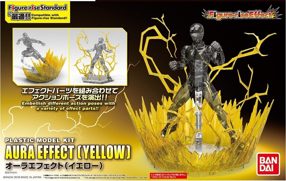 Accessoires Aura effect Yellow  -  DRAGON BALL Z