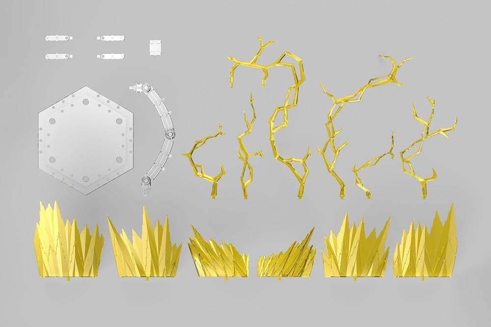 Accessoires Aura effect Yellow  -  DRAGON BALL Z