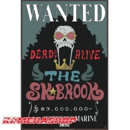 Affiche Wanted Brook - New World Prime  -  ONE PIECE