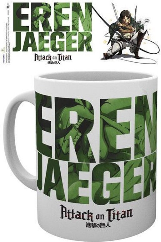 Mug Eren Jaeger  - L'ATTAQUE DES TITANS