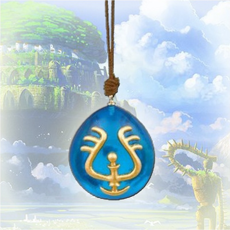 Pendentif le Château dans le Ciel  -  TOTORO - GHIBLI