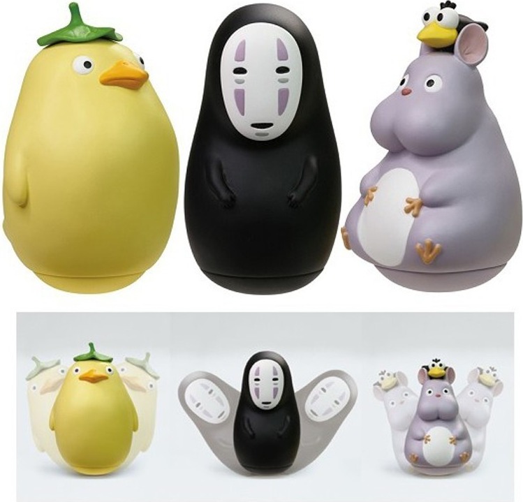 Figurines Le Voyage de Chihiro  -  TOTORO - GHIBLI