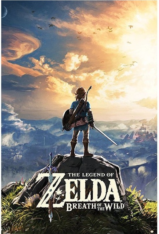 Poster Zelda Breath of the Wild Sunset  - ZELDA