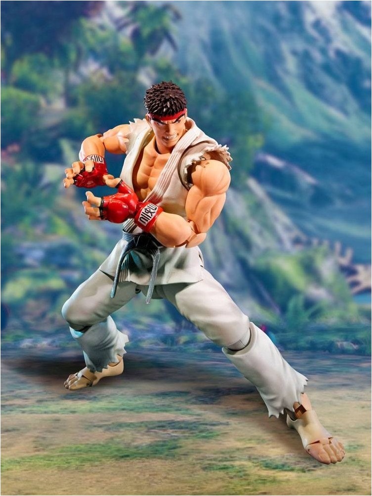 Figurine Ryu S.H Figuarts  - Figurines jeux-vidéo