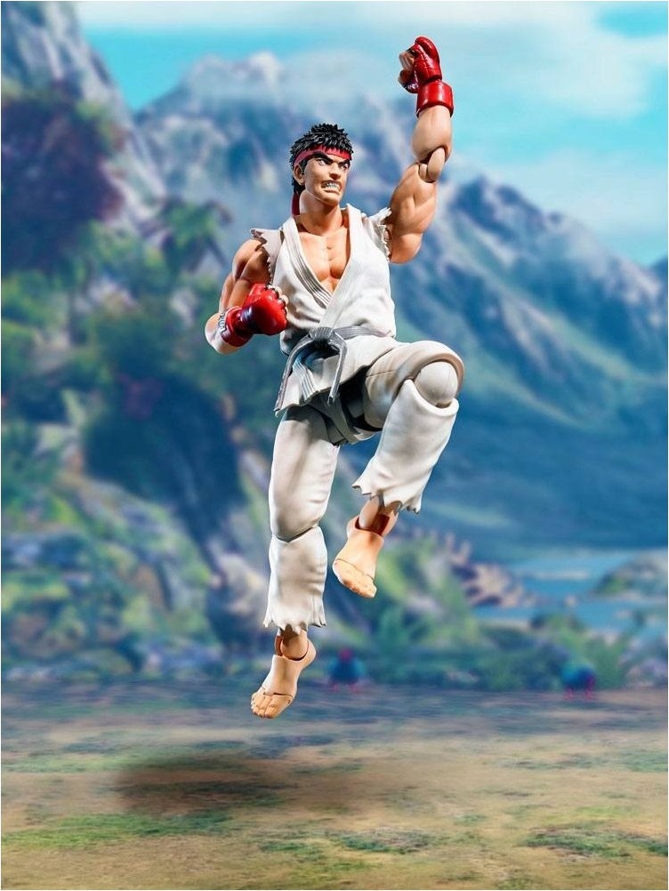 Figurine Ryu S.H Figuarts  - Figurines jeux-vidéo