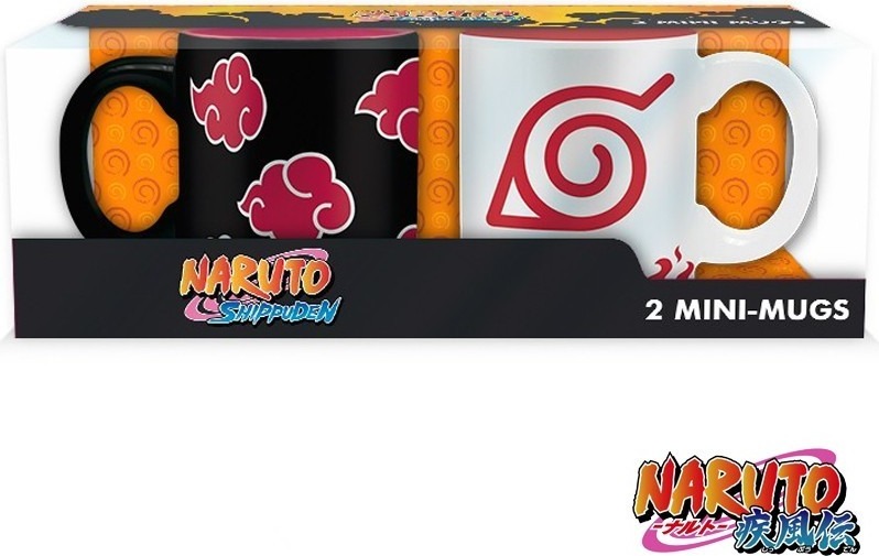 Set 2 Mini Mugs Naruto Shippuden  - Goodies