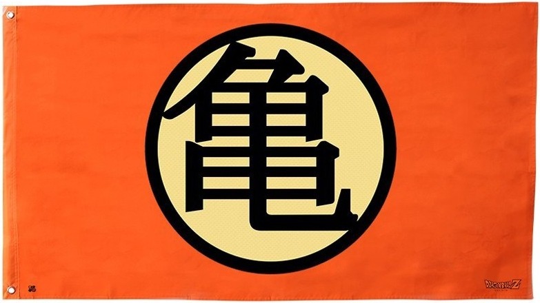 Dragon Ball Z - Drapeau Kame Symbol  -  DRAGON BALL Z