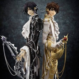 Figurines Lelouch et Suzaku Clamp Works  - ARTICLES FIGURINES STOCK EPUISE