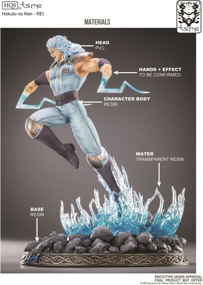 Hokuto No Ken - Rei HQS - Tsume  - AUTRES FIGURINES