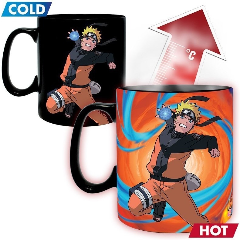 Naruto - Mug Thermo-Réactif Sasuke Naruto  - Marketplace
